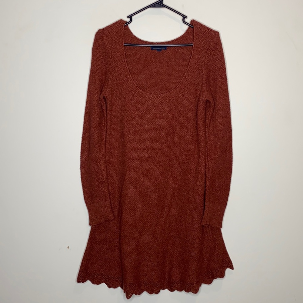 American Eagle Knitted Sweater Dress Size Large